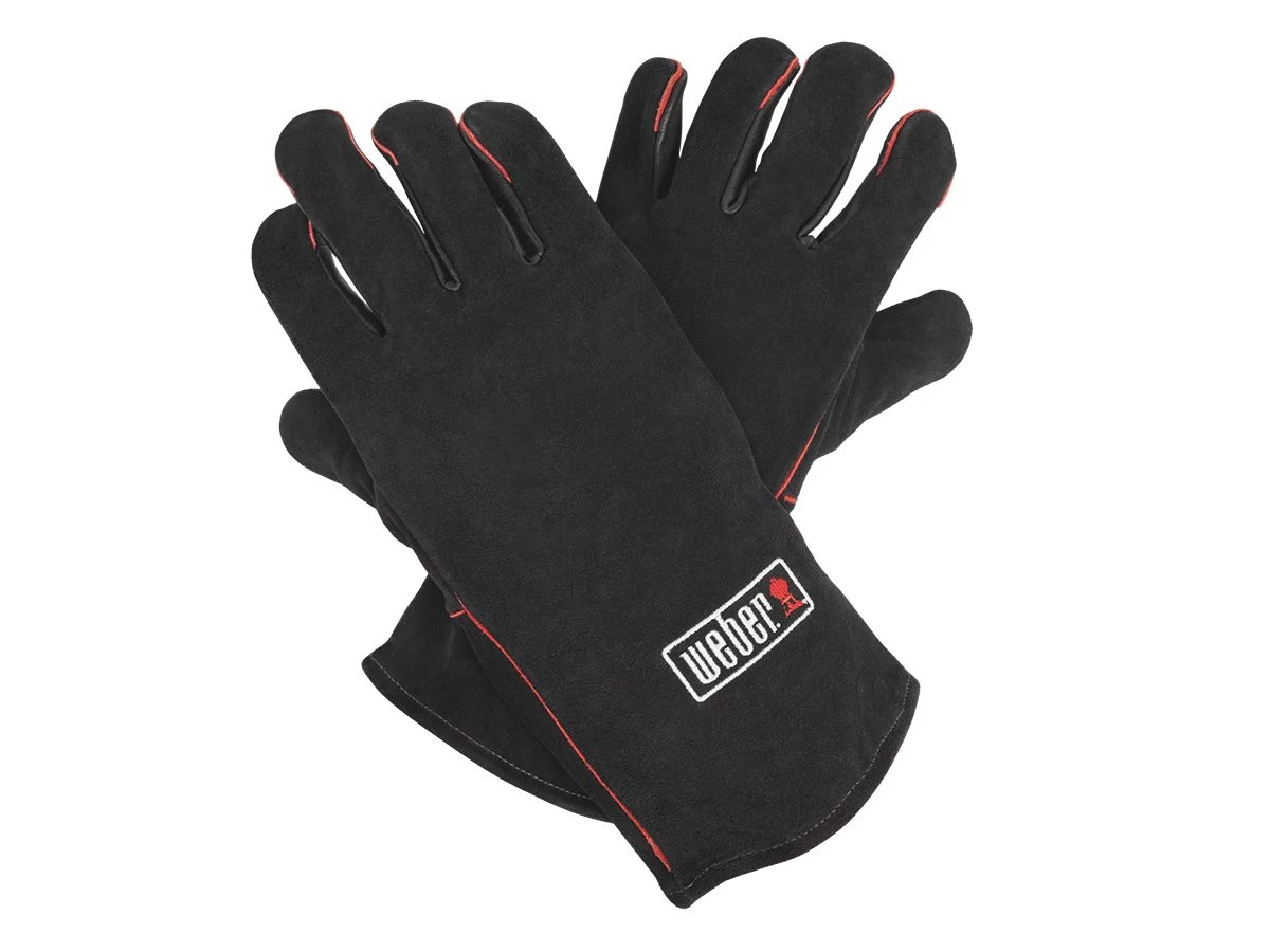 Weber Leren Barbecue Handschoenen 5 Weber Leren Barbecue Handschoenen - Afbeelding 3