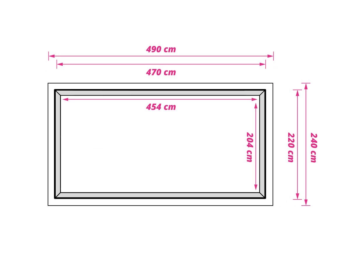Obelink Air Grondzeil 240 X 490 Cm 5 Obelink Air Grondzeil 240 X 490 Cm - Afbeelding 3