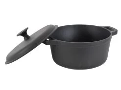 Merkloos Cast Iron 24 Cm Gietijzeren Braadpan -Wildernis Kampeer Winkel braadpan gietijzer 24cm 3 ecommerce f3fd