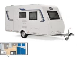 Caravelair Alba 390 Caravan