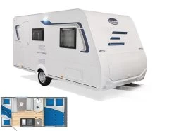 Caravelair Alba 426 Family 2022 Caravan
