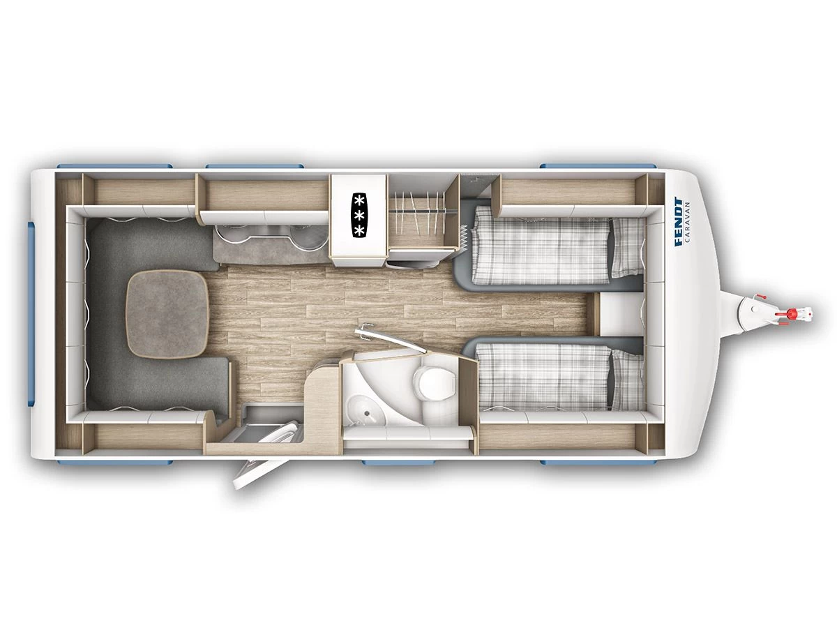 Fendt Bianco Selection 515 SG Caravan 4 Fendt Bianco Selection 515 SG Caravan - Afbeelding 2