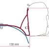 Fiamma F45 Adapter Ducato Roof Rack H2 >2006 -Wildernis Kampeer Winkel fiamma adapter f45 ducato roof rack 2006 ecommerce 0d02 1