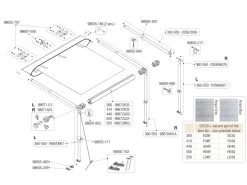 Fiamma Staander Links Caravanstore XL 360-550 -Wildernis Kampeer Winkel fiamma caravanstore xl 018 360 550 spare parts 3 ecommerce bbff 3