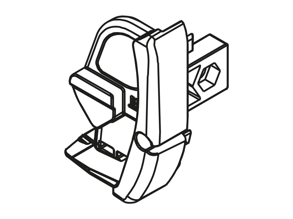 Fiamma Eindkap Voorlijst Links F45S 3 Fiamma Eindkap Voorlijst Links F45S