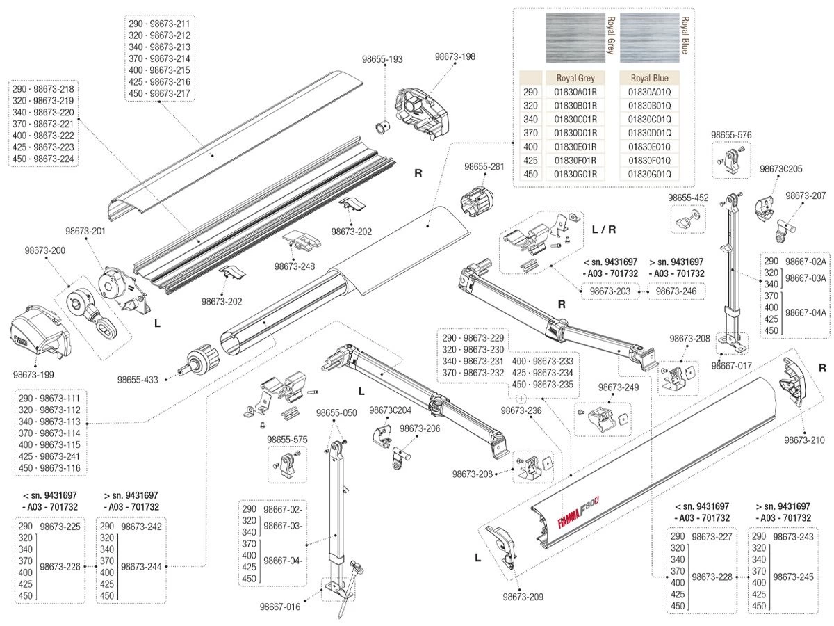 Fiamma Scharnierstuk Staander Aluminium Links F80S 4 Fiamma Scharnierstuk Staander Aluminium Links F80S - Afbeelding 2