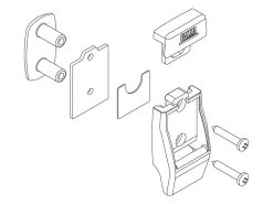 Fiamma Aluminium Wandhouders