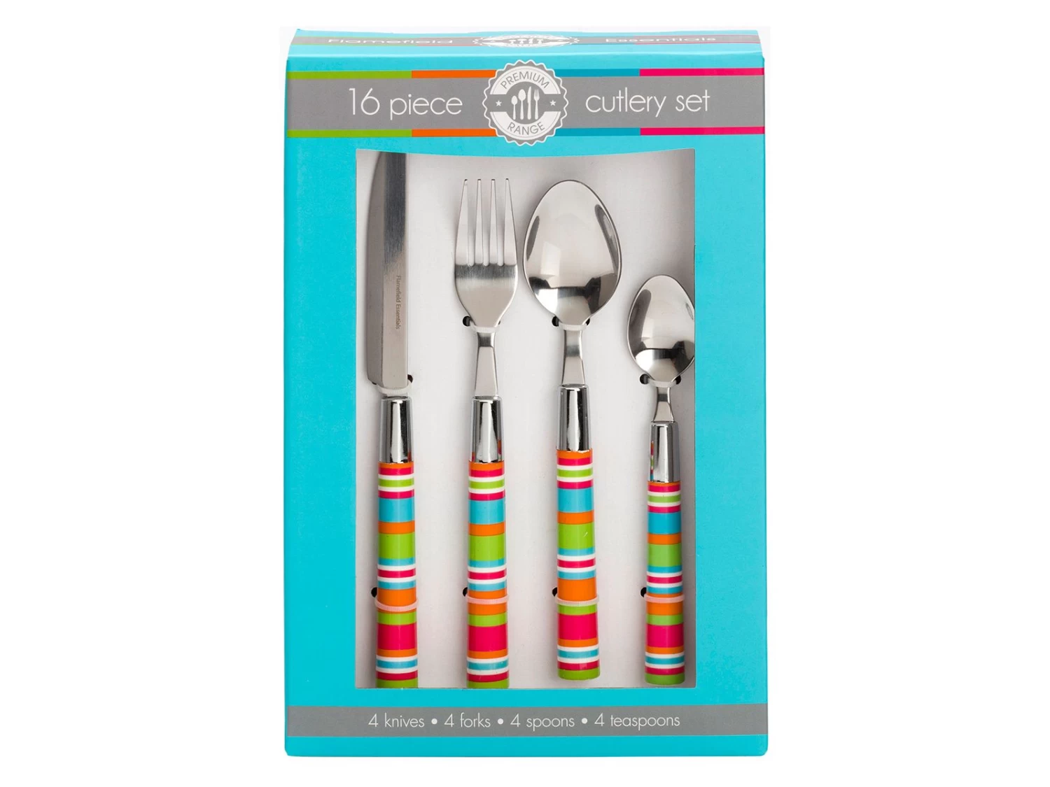 Flamefield Stripes 16-delig Bestekset 4 Flamefield Stripes 16-delig Bestekset - Afbeelding 2