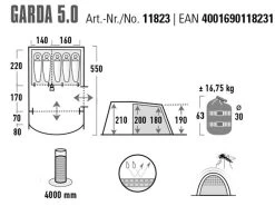 High Peak Garda 5.0 Tunneltent -Wildernis Kampeer Winkel high peak garda 5.0 4 ecommerce 2219