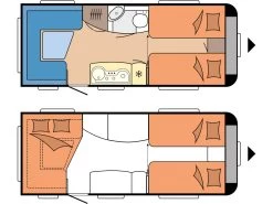 Hobby Excellent Edition 495 UL Caravan -Wildernis Kampeer Winkel hobby excellent edition 495 ul 3 plattegrond ecommerce eddc
