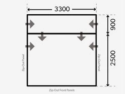 Dometic Rally Air Pro 330 Drive-Away Campertent 14 Dometic Rally Air Pro 330 Drive-Away Campertent -Wildernis Kampeer Winkel kampa dometic plattegrond rally 330 drive away 2021 ecommerce c6a6