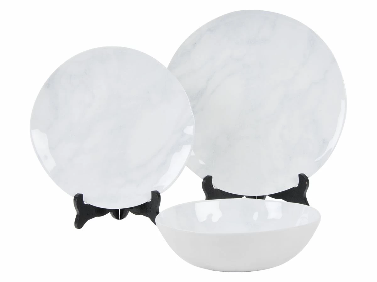 Kampa Marble 12-delig Serviesset 4 Kampa Marble 12-delig Serviesset - Afbeelding 2