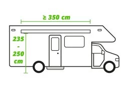 Obelink Mobil 320 Easy Air Connected 1 Campertent -Wildernis Kampeer Winkel luifellengte 350 aanbouwhoogte 235 250 ecommerce ad49