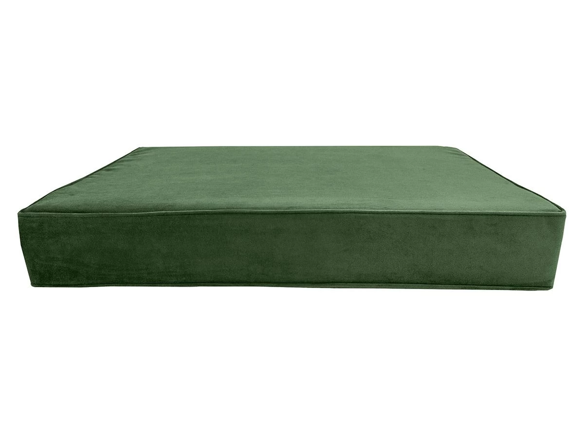 Madison Small Velours Green Orthopedisch Hondenkussen 4 Madison Small Velours Green Orthopedisch Hondenkussen - Afbeelding 2