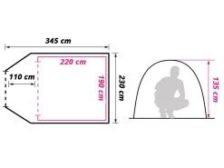 Obelink Spring Easy Air Tunneltent -Wildernis Kampeer Winkel obelink spring easy air floor plan ecommerce 55a6
