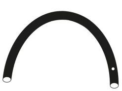 Obelink Portico 6 Easy Air Hoofd Airtube Achter