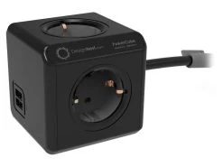 PowerCube Extended USB 3 Meter Stekkerdoos