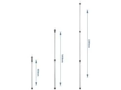 ProPlus Telescopische Luifelstaanders 11 ProPlus Telescopische Luifelstaanders -Wildernis Kampeer Winkel proplus telescopische tentstokken 4 ecommerce 3709