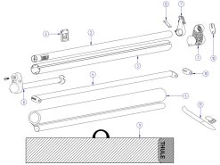 Thule Peesbevestiging Windscreen 7 Thule Peesbevestiging Windscreen -Wildernis Kampeer Winkel thule windscreen spare parts 3 ecommerce 2452 1