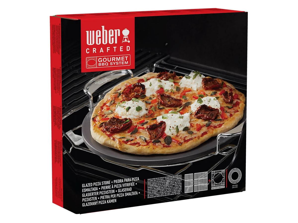 Weber Crafted Geglazuurde Pizzasteen 4 Weber Crafted Geglazuurde Pizzasteen - Afbeelding 2