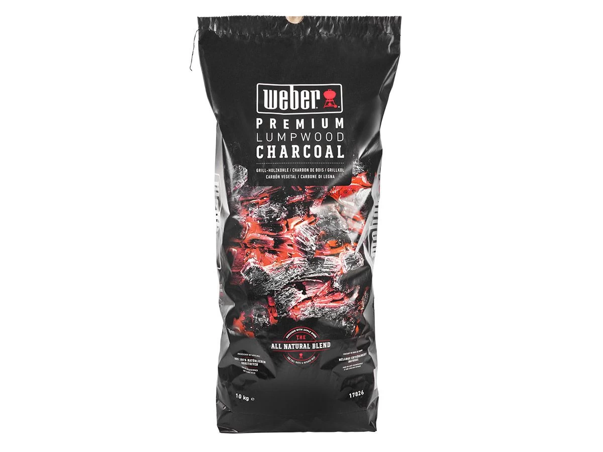 Weber Premium Lumpwood 10 Kg Houtskool 3 Weber Premium Lumpwood 10 Kg Houtskool